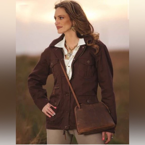 STS Ranchwear Texas The Grandale Women's Cotton Insulated Outdoor Jacket Size XS - Picture 1 of 12